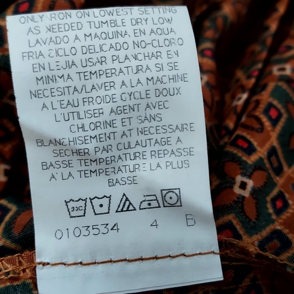 Vtg Leslie Fay Blazer Skirt & Scarf Set US 4 - Picture 15 of 15